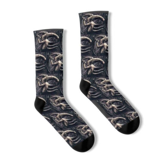 Discover Alien Xenomorph HR Giger Socks