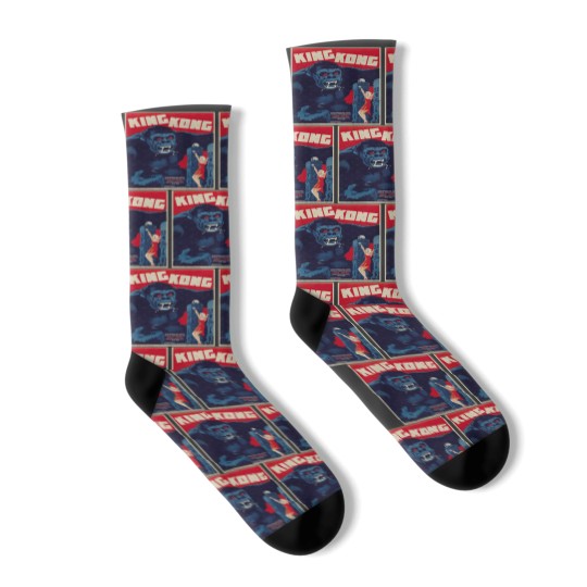 Discover Vintage King Kong Socks