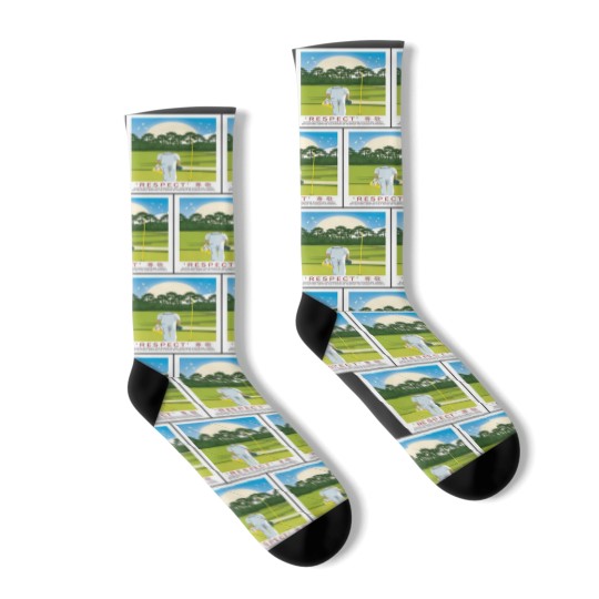 Discover Augusta National US Masters Hideki Matsuyama Caddie Shota Hayafuji Amen Corner Travel   T-Shi Socks