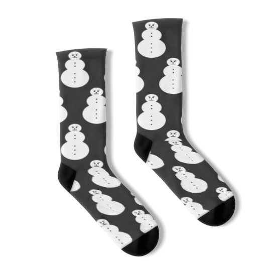 Discover Vintage Young Jeezy Snowman Logo-tee Graphic Socks