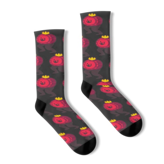 Discover Deltarune Checker Socks