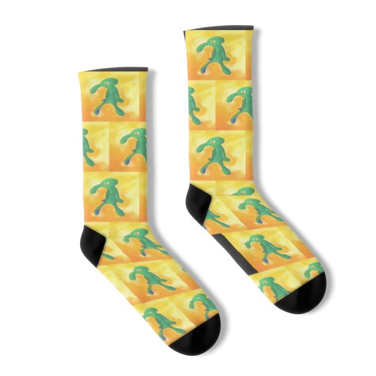 Discover cool High Res Bold and Brash Repaint wall art Socks