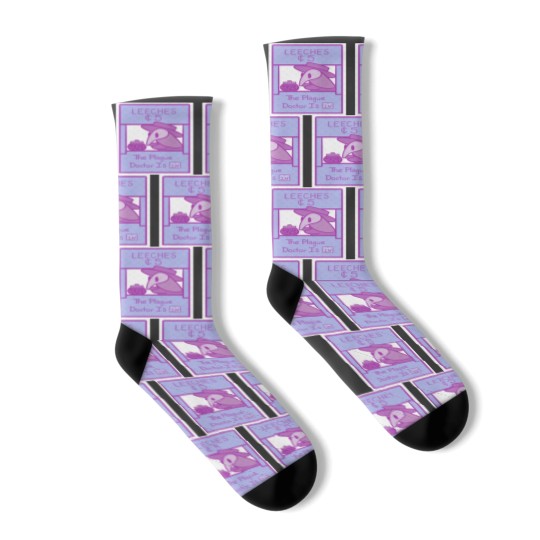 Discover Pastel Plague Doctor Leeches Booth Sticker Socks