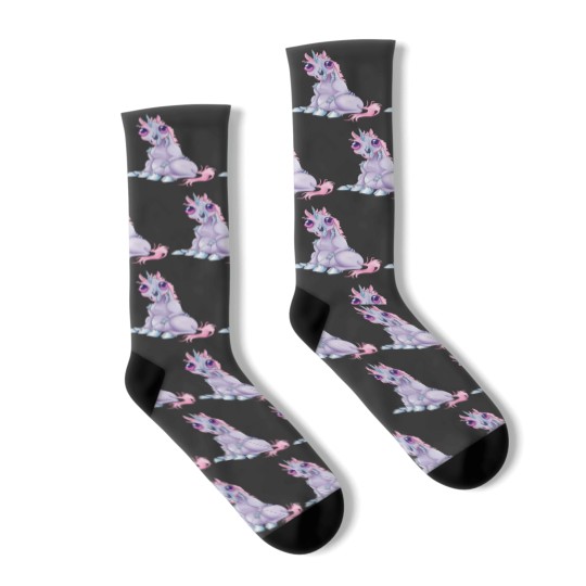 Discover Zombie Unicon Socks