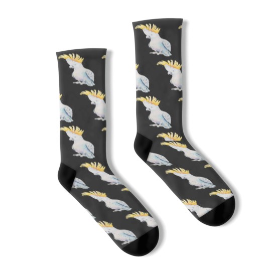 Discover White Sulphur Crested Cockatoo Socks