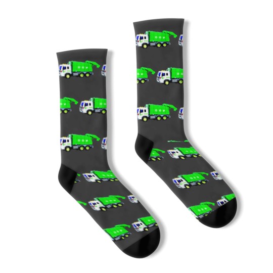 Discover Garbage Truck Socks