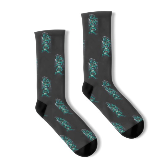 Discover Turtles Night Out Socks