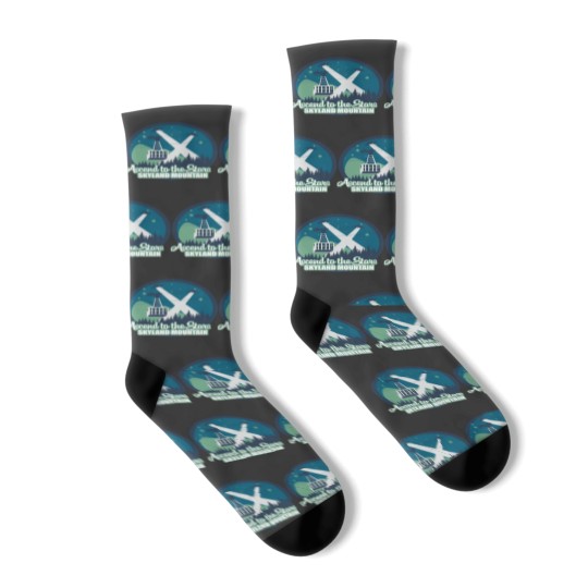 Discover Ascend to the Stars III - non-distressed Tri-blend Socks