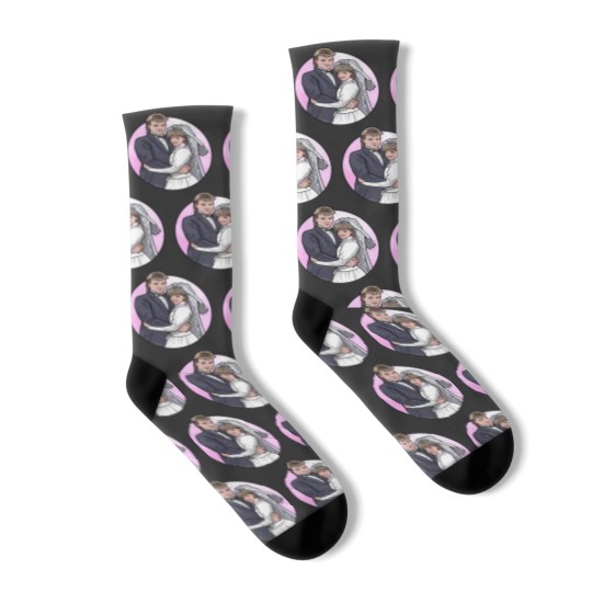 Discover Scott & Charlene's Wedding Socks