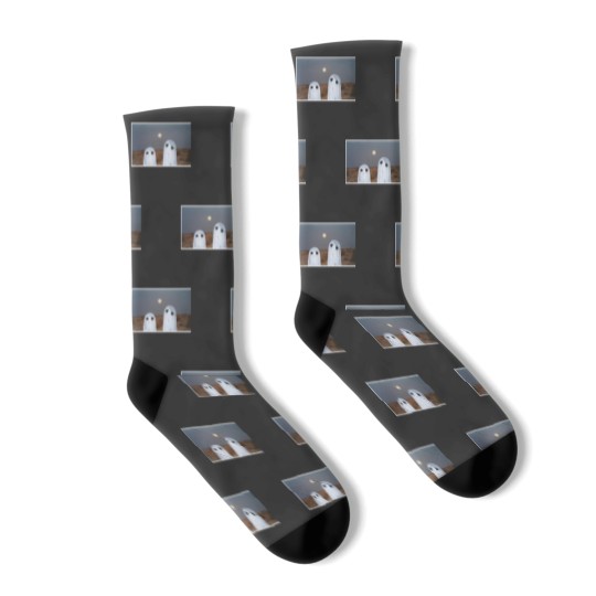 Discover Looking Up At The Night Sky Socks