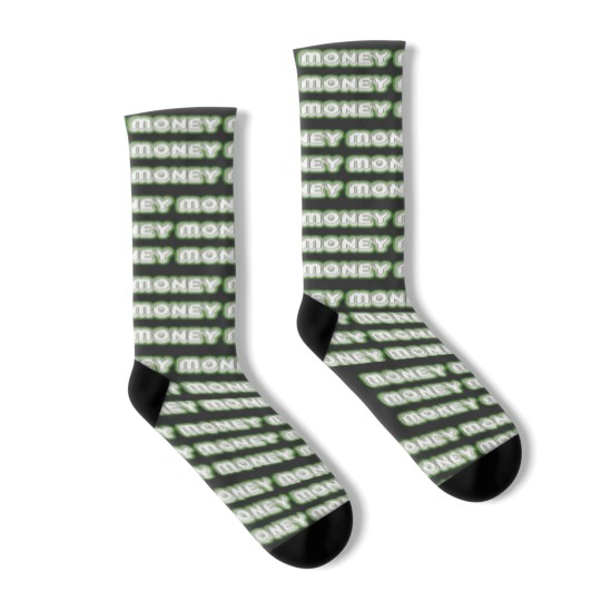 Discover Money Money Money Sock