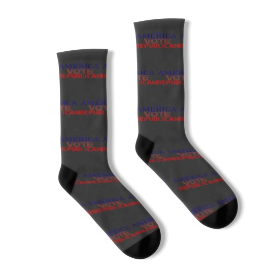 Discover Makse America broke again Vote Republican Socks