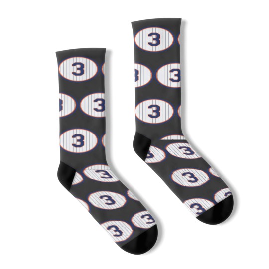 Discover Curtis Granderson 3 Jersey Number Socks