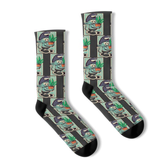 Discover Smurf Cat - Smurf cat with Plant Socks