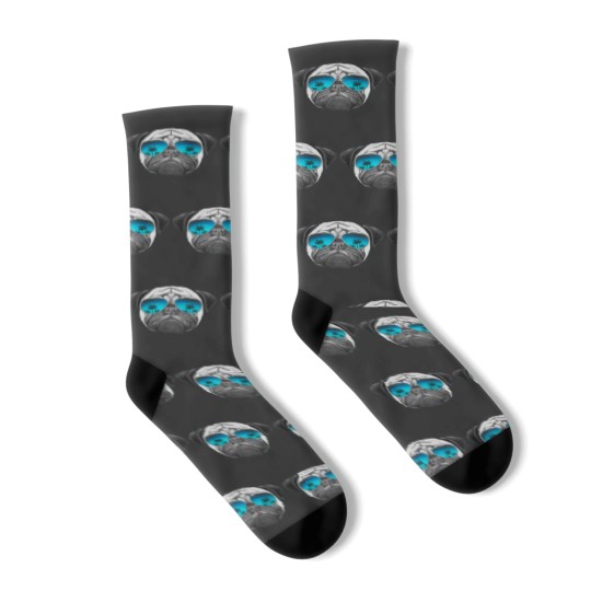 Discover Artful Dogs - Dog On The Rocks Socks