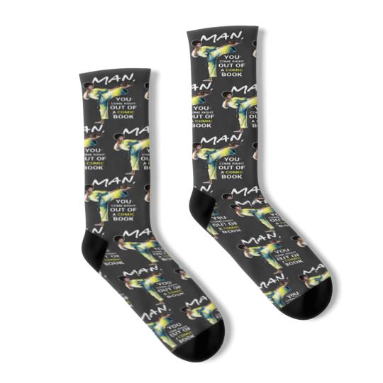 Discover Jim Kelly Kick Socks