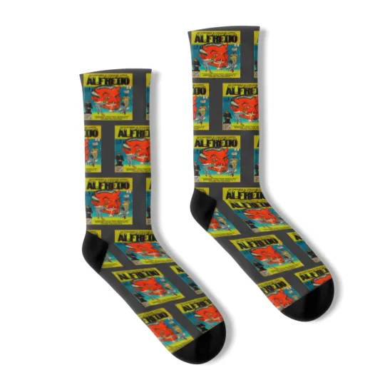 Discover Freddie Gibbs Alchemist Alfredo Comic Book Socks