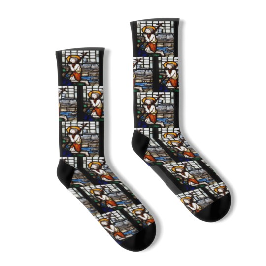 Discover A Young John The Baptist Socks