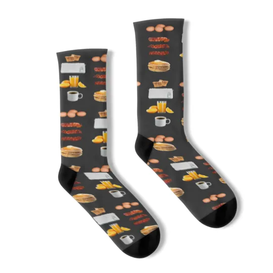 Discover Yummy Breakfast Socks