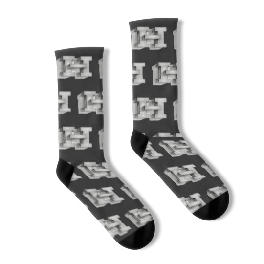 Discover Letter H Socks