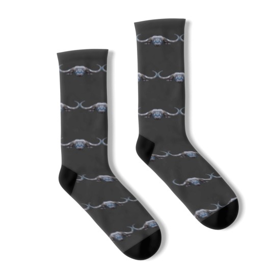 Discover Cape Buffalo Socks