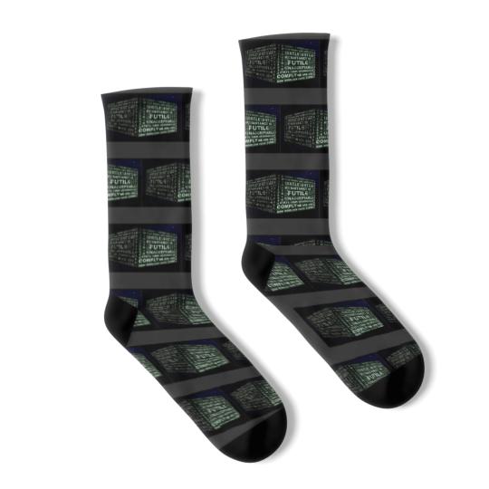 Discover Borg Cube (2) Socks