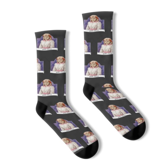 Discover Miss Nellie Oleson Socks