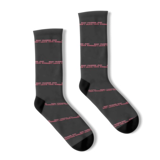 Discover Quote - B182 Sticker Socks