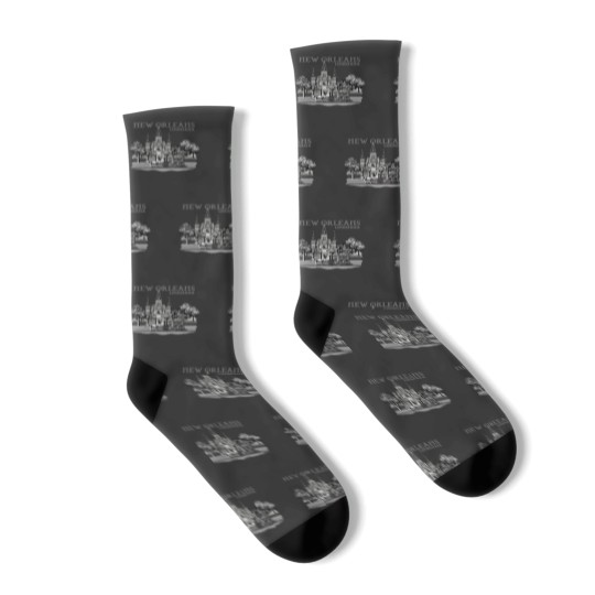 Discover New Orleans Socks