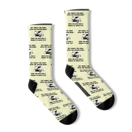 Discover Chicken Man Socks