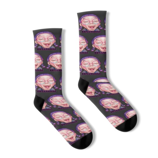 Discover Brouhaha funny  (1) Socks