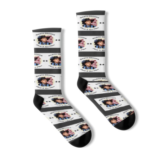 Discover Garth Brooks Friends in Low Places Socks