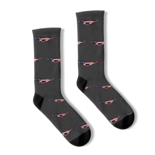 Discover Mustang Socks
