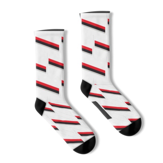 Discover Rip City Sash Graphic Socks