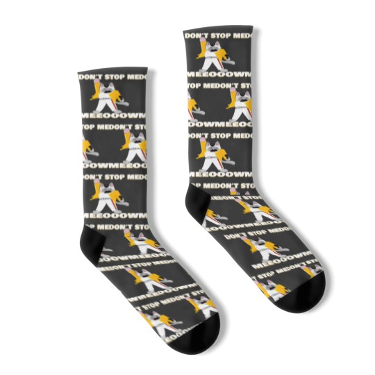 Discover Freddie Meowcury Freddy Mercury as a Cat . Socks