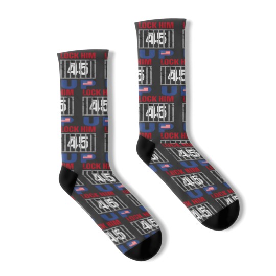 Discover Lock him up lock up 45 Socks