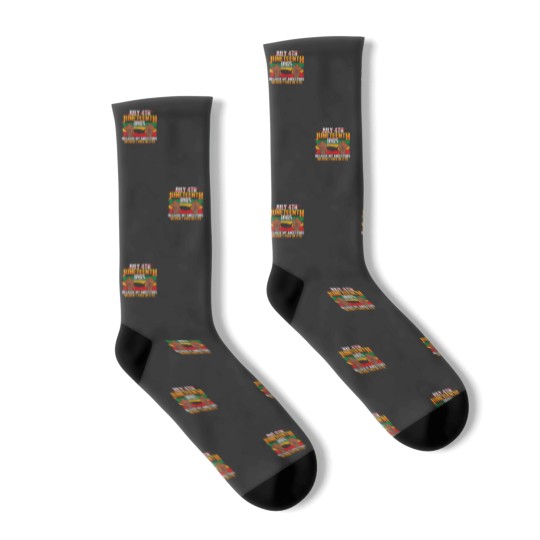 Discover Men's Juneteenth Celebration Socks