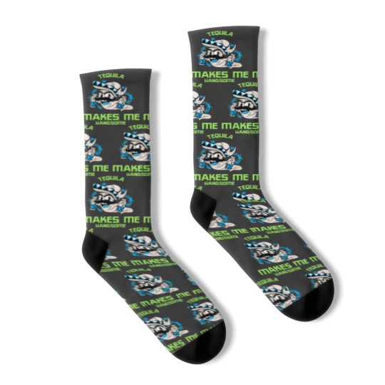 Discover Tequila Funny Tequila Lover Socks