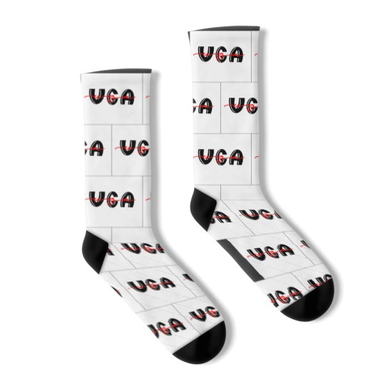 Discover .UGA Long Socks