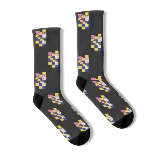 Discover A Journey into the Charming World of Pixel Art Socks