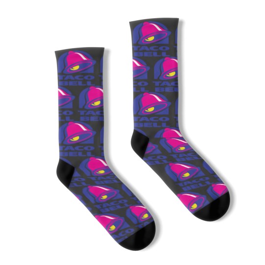 Discover TacoBell Logo Socks