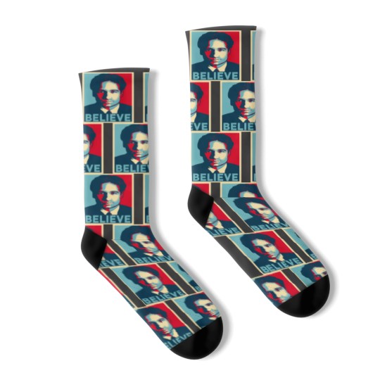 Discover FOX MULDER BELIEVE Socks