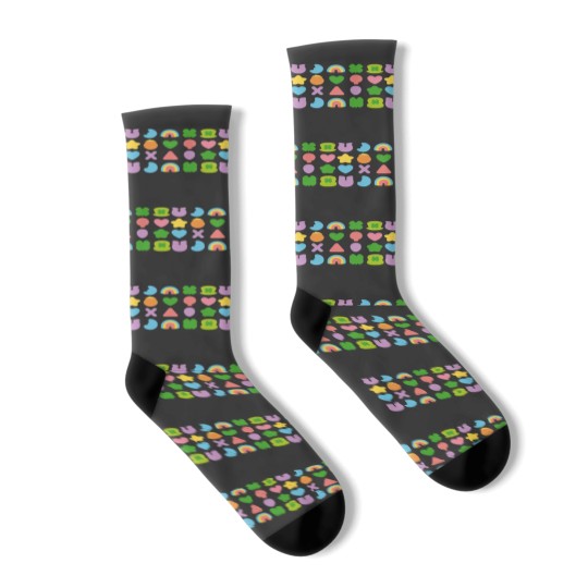 Discover Lucky Charms Marshmallows Socks