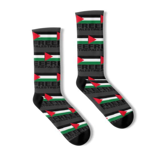 Discover Free Palestine (1) Socks