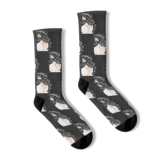Discover She is Clothed with Strength &amp_ Dignity - Christian Bible Verse for Women Active Socks