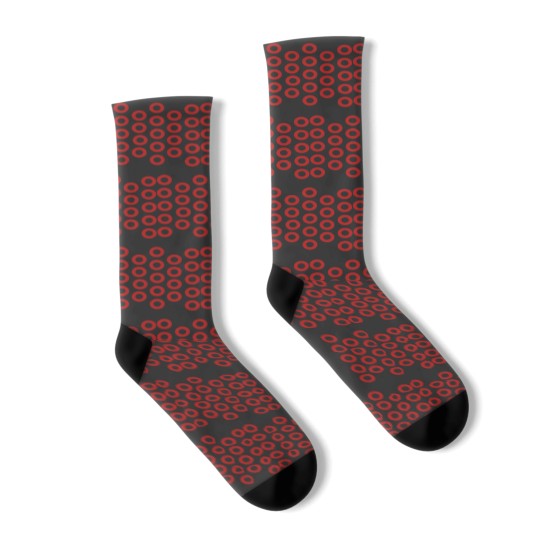 Discover Phish Donut 1 Socks