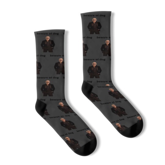 Discover Beware of Dog Socks