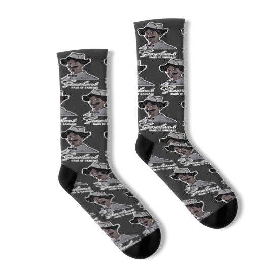 Discover Rush - Gershon's Haus of Sausage - GEDDY - Time Machine Tour 1 Socks