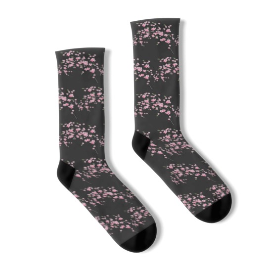 Discover Cherry Blossom Socks