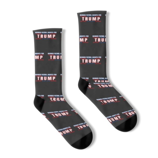 Discover Border Patrol Agents for Trump Socks